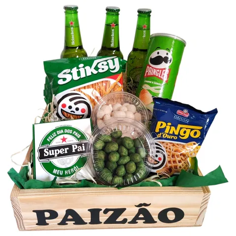 Cesta de cerveja – Super pai