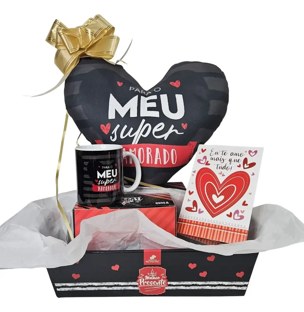 Cesta Dia Dos Namorados Presente Para Namorado Kit De Amor