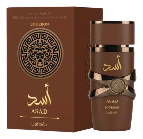 Perfume Árabe Masculino Asad Bourbon Lattafa Eau De Parfum 100ml