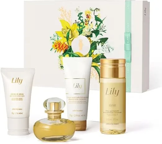 Kit Presente Dia Das Mães Lily (4 itens)